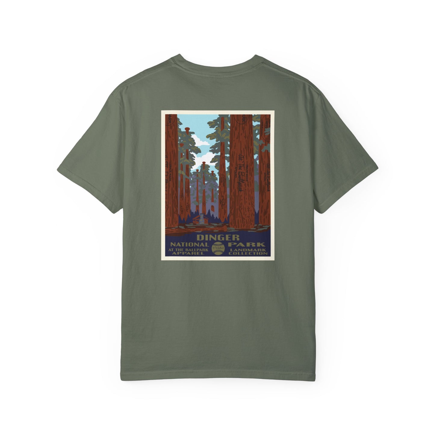 Dinger National Park T-Shirt | At The Ballpark Apparel