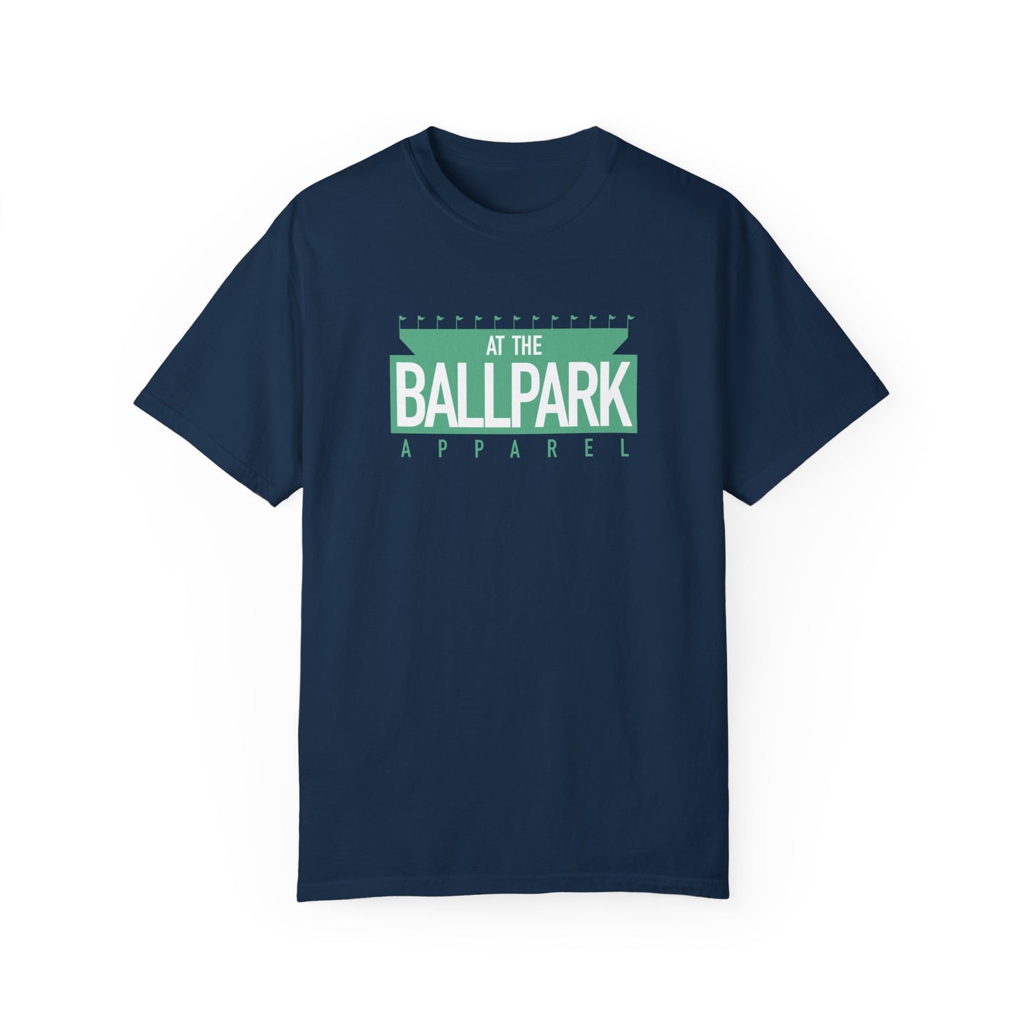"At The Ballpark Apparel" Stadium Logo T-Shirt | At The Ballpark Apparel