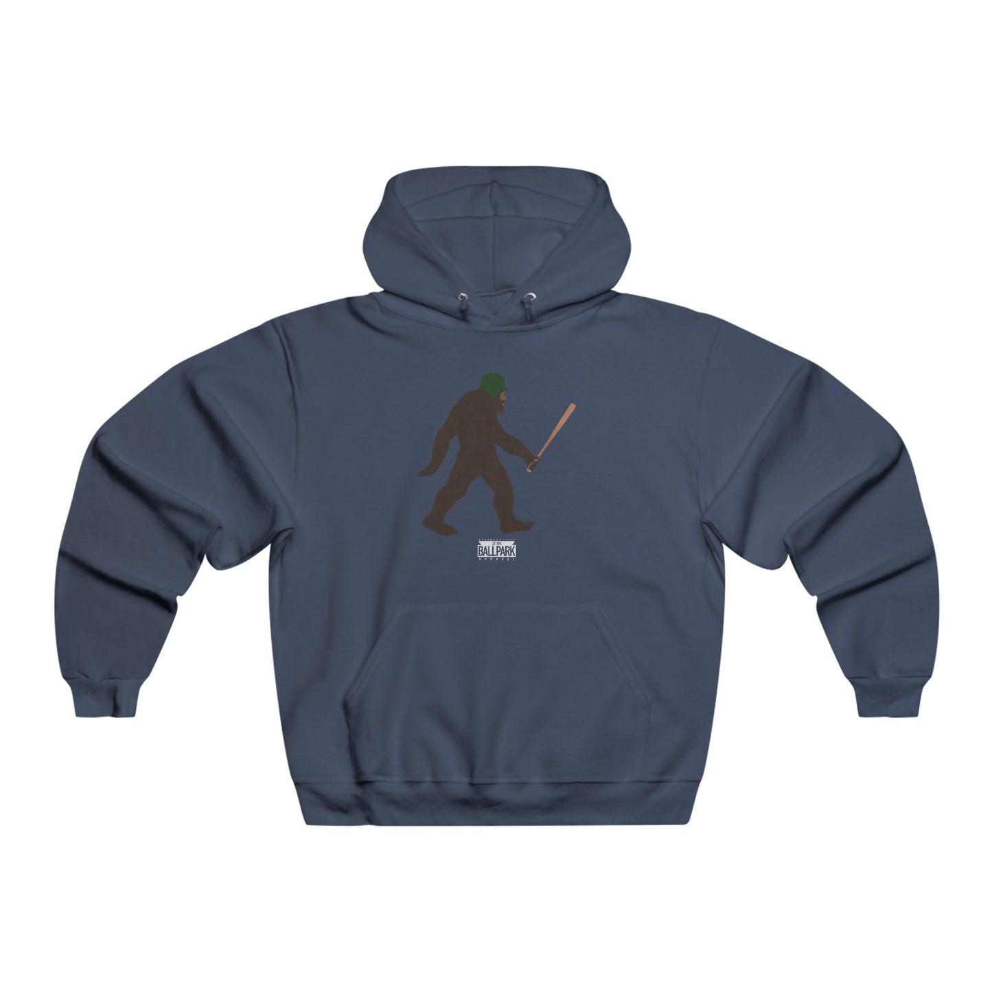 Sasquatch the Slugger Hoodie | At The Ballpark Apparel