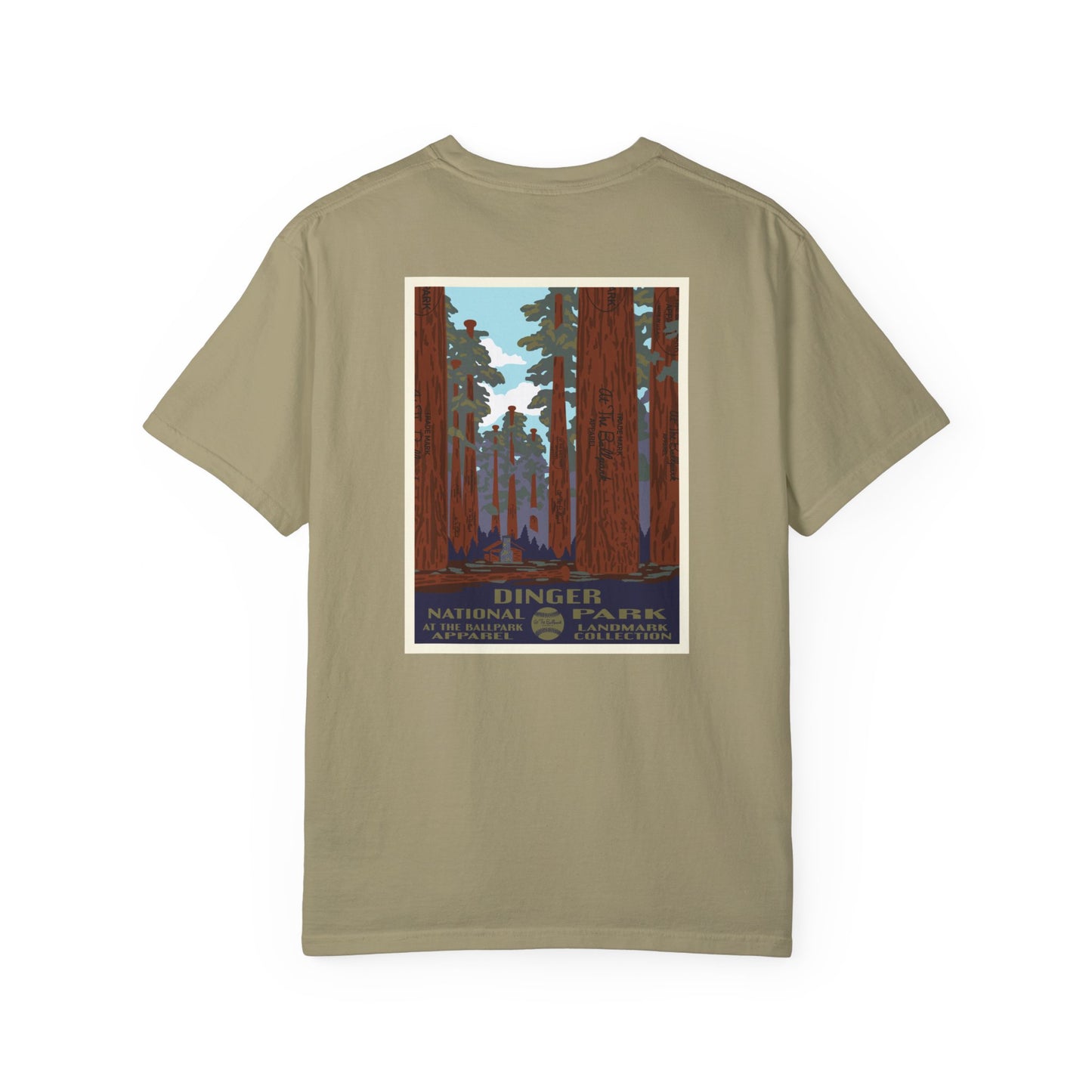 Dinger National Park T-Shirt | At The Ballpark Apparel