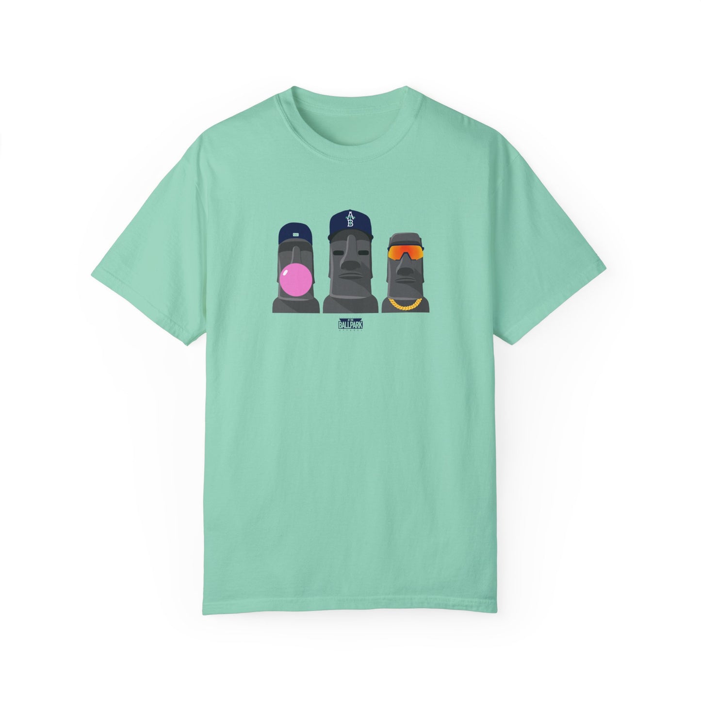 Mo'ai Mashers T-Shirt | At The Ballpark Apparel