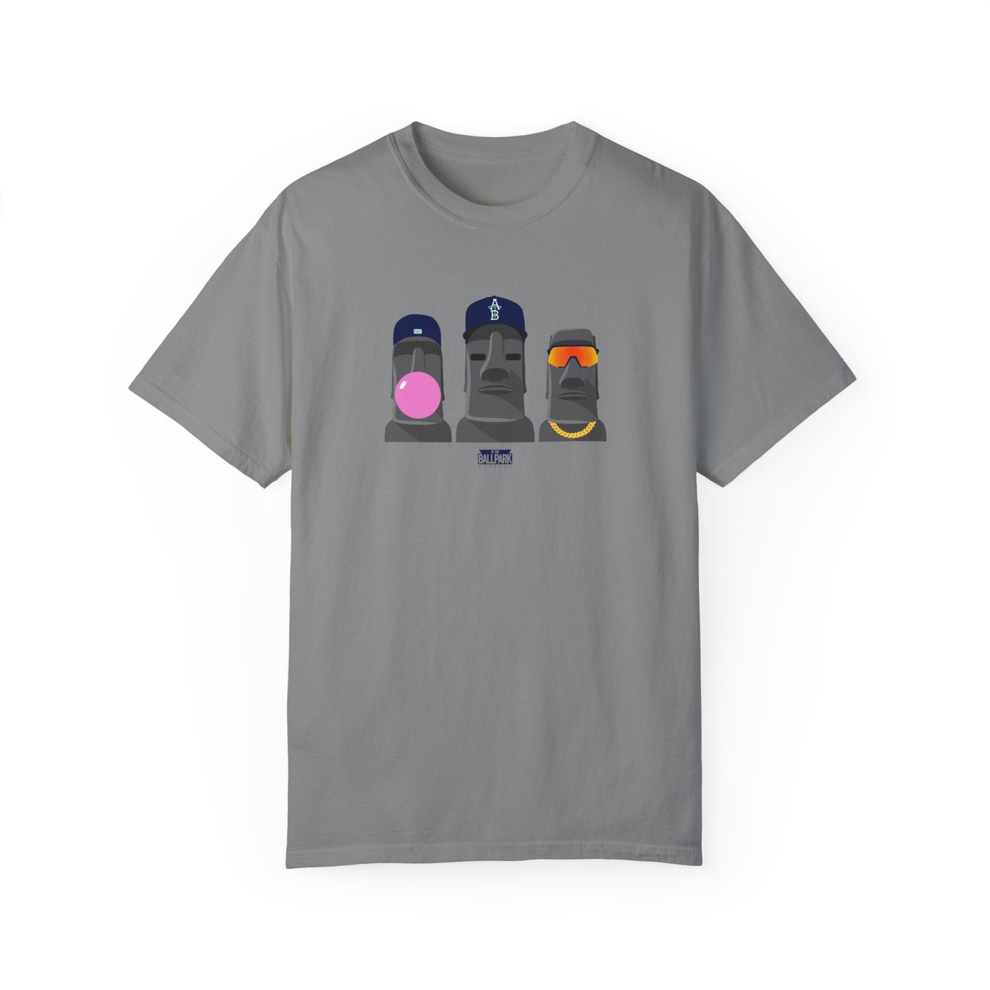 Mo'ai Mashers T-Shirt | At The Ballpark Apparel