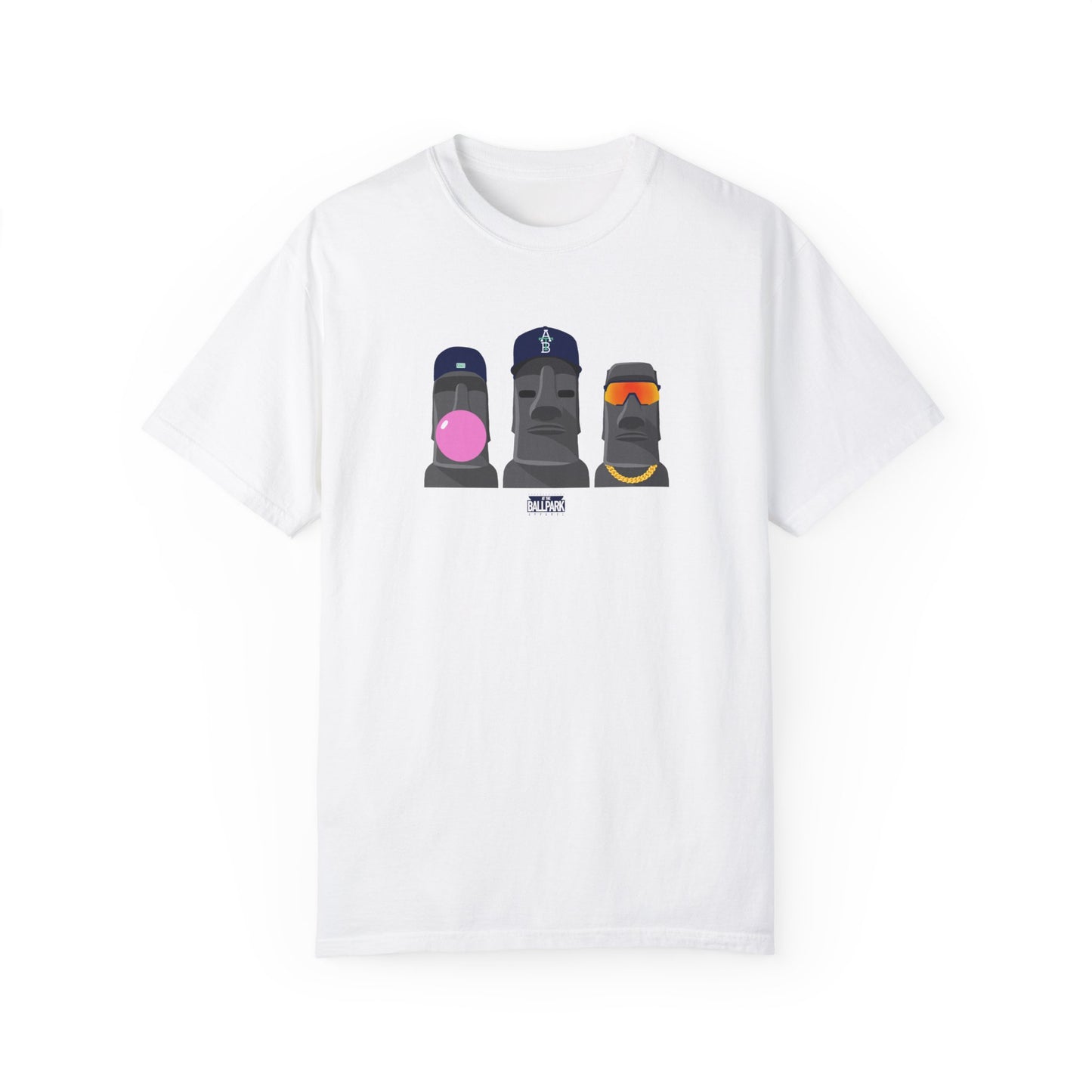 Mo'ai Mashers T-Shirt | At The Ballpark Apparel