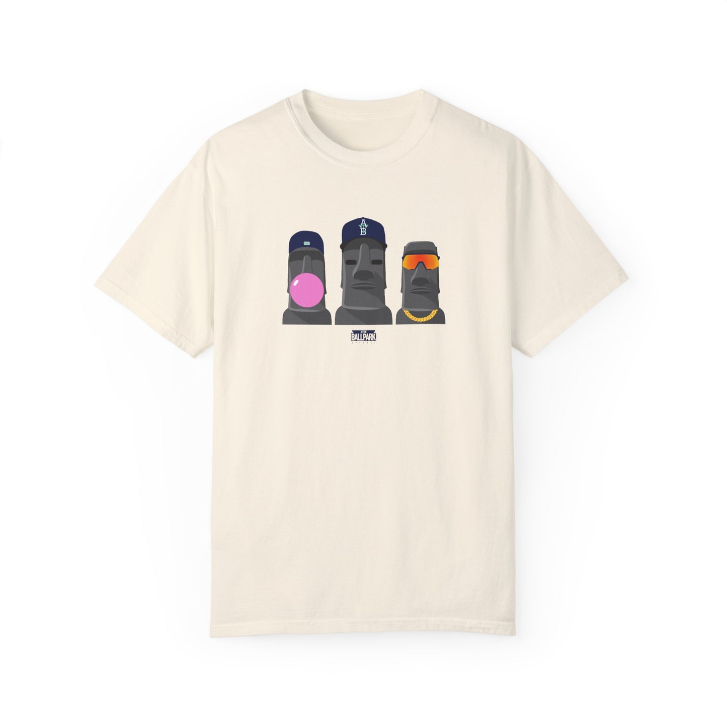 Mo'ai Mashers T-Shirt | At The Ballpark Apparel