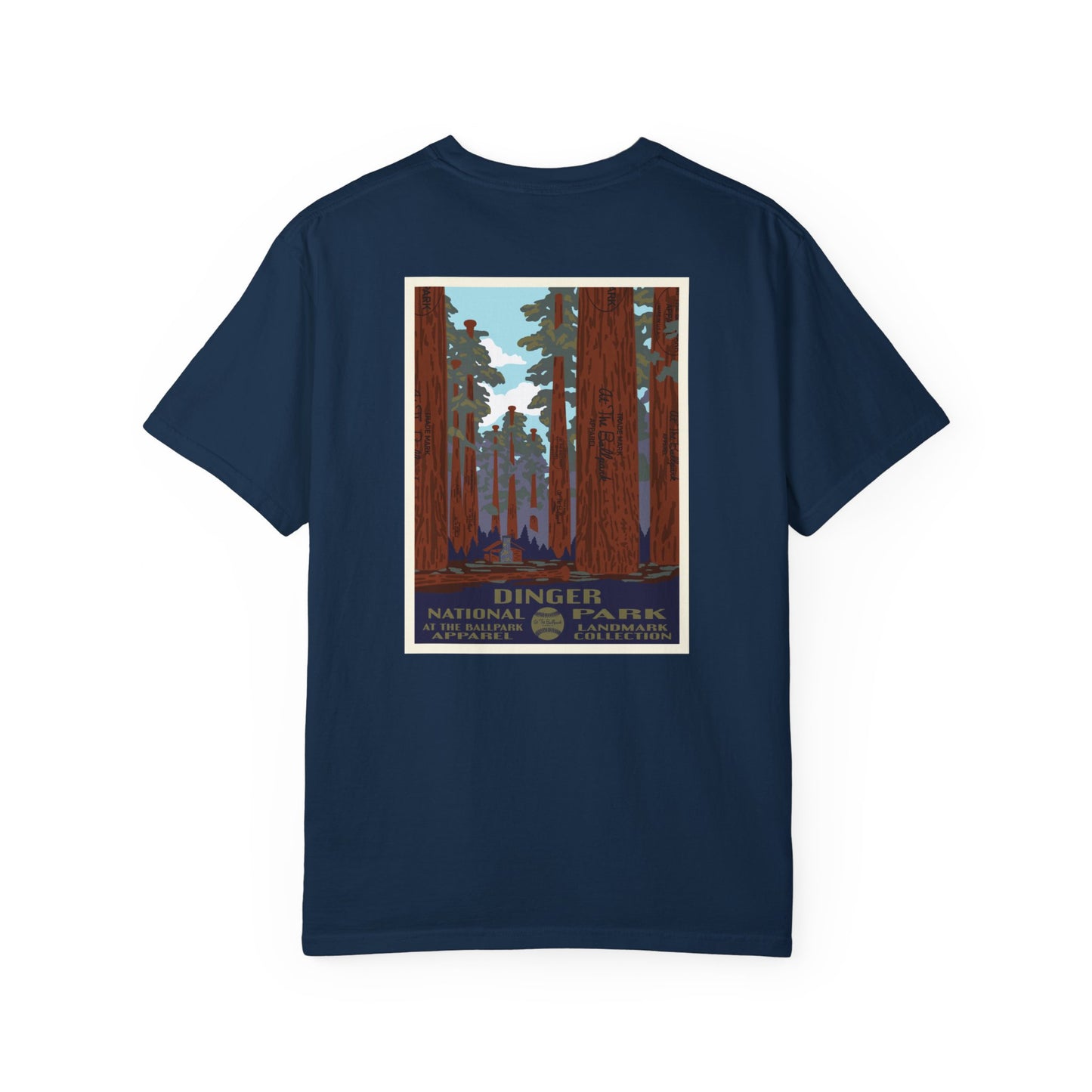 Dinger National Park T-Shirt | At The Ballpark Apparel