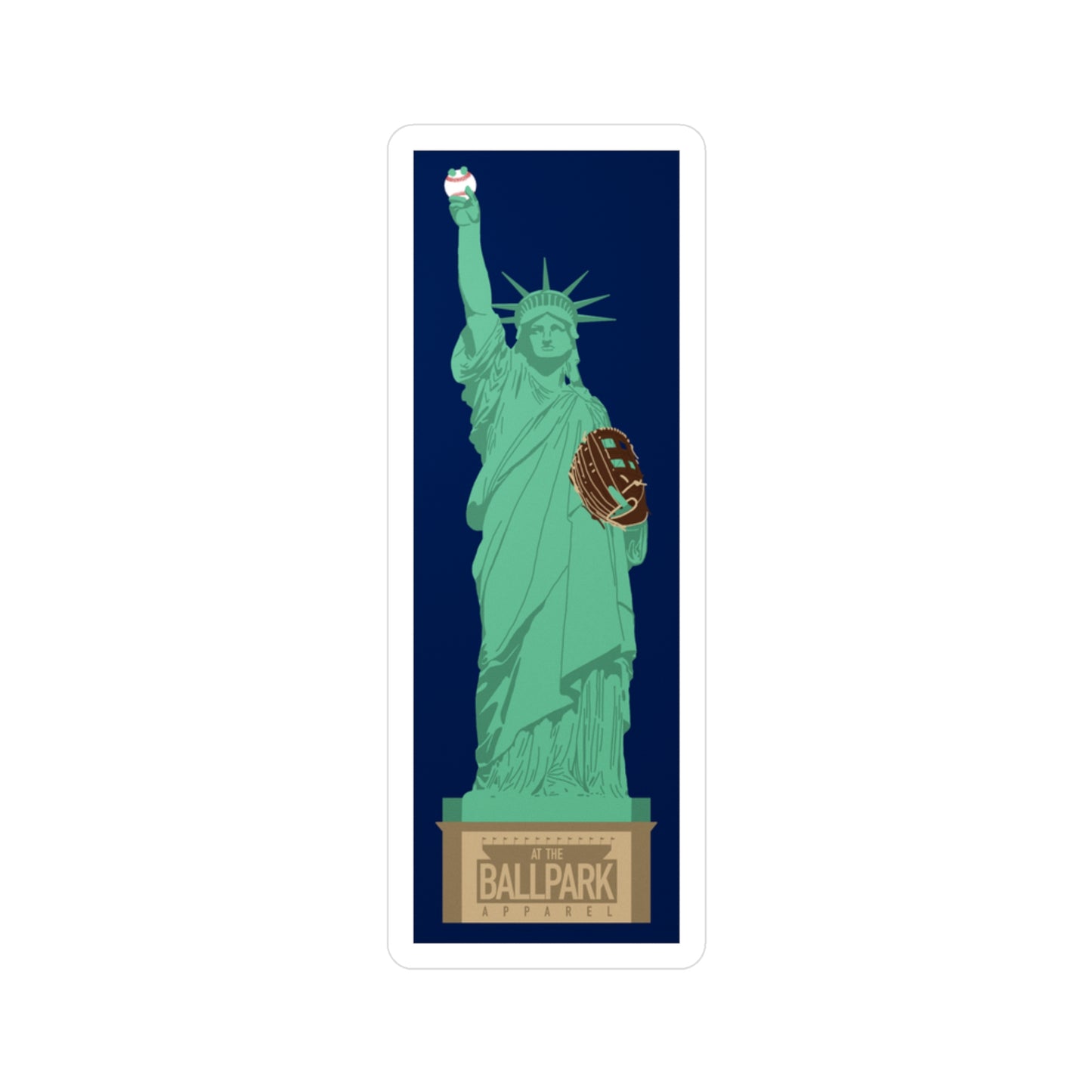 Ace Liberty Sticker | At The Ballpark Apparel