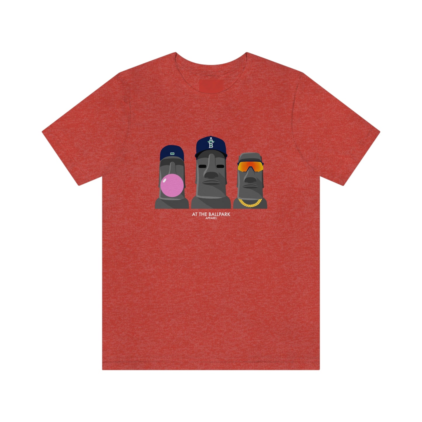 Mo'ai Mashers T-Shirt | At The Ballpark Apparel
