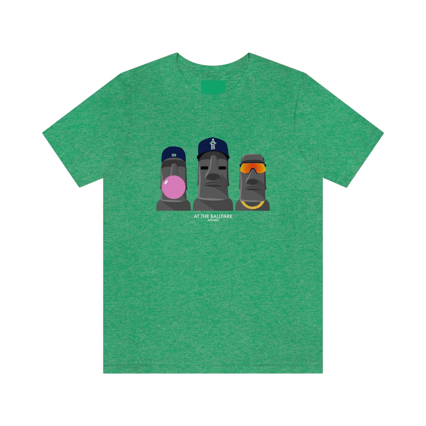 Mo'ai Mashers T-Shirt | At The Ballpark Apparel